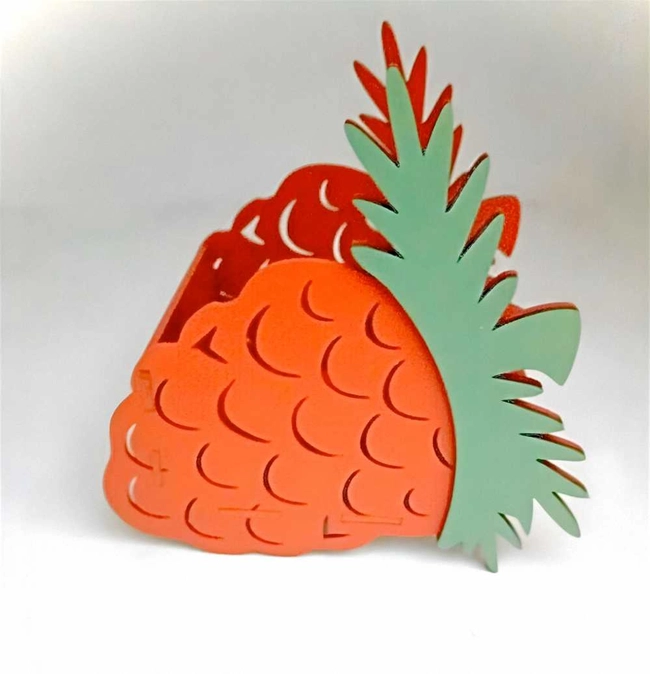 Wooden pineapple pencil S0001473 file cdr and dxf pdf free vector download for Laser cut 5 Wooden pineapple pencil S0001473 file cdr and dxf pdf free vector download for Laser cut
