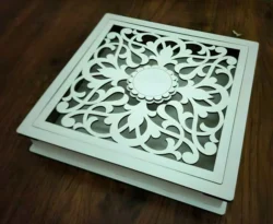 Wooden prayer box S0001475 file cdr and dxf pdf free vector download for Laser cut