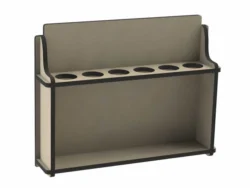 Wooden spice caddy S0001181 file cdr and dxf pdf free vector download for Laser cut