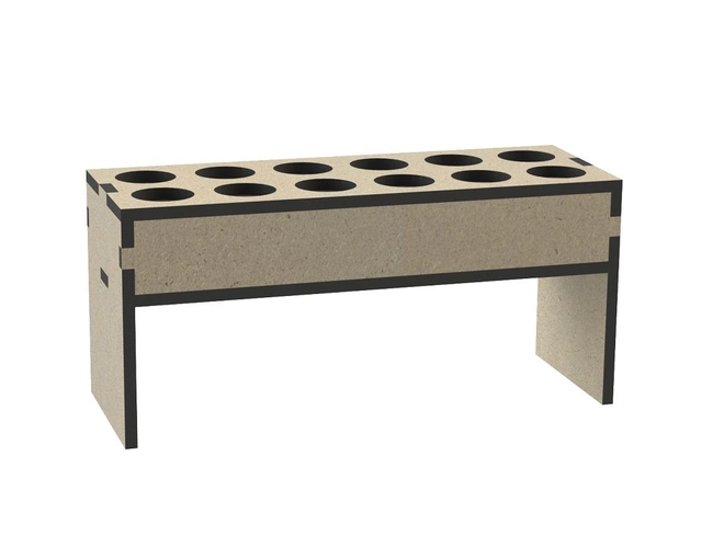 Wooden spice rack S0001182 file cdr and dxf pdf free vector download for Laser cut