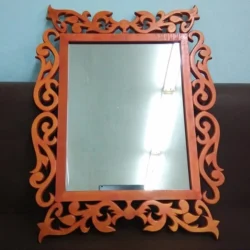 Carved mirror frame M0000008 file cdr and dxf pdf free vector download for laser cut
