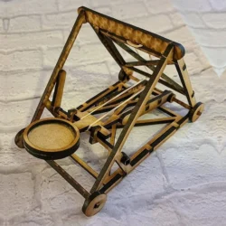 Catapult wood model kit M0000017 file cdr and dxf pdf free vector download for laser cut
