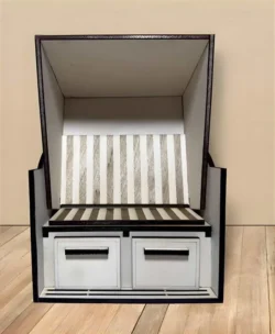 Beach chair E0023911 file cdr and dxf pdf free vector download for Laser cut