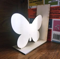 Butterfly Bookend E0023917 file cdr and dxf pdf free vector download for Laser cut