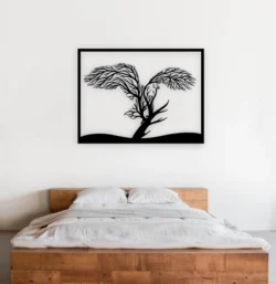 Eagle wall decor E0023847 file cdr and dxf pdf free vector download for Laser cut plasma