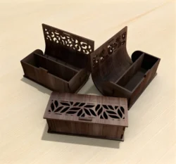 Glasses box E0023889 file cdr and dxf pdf free vector download for Laser cut