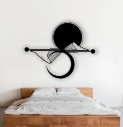 Mountain wall decor E0023851 file cdr and dxf pdf free vector download for Laser cut plasma