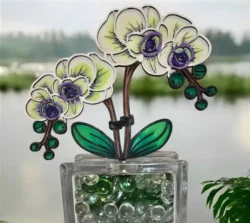 Orchid E0023914 file cdr and dxf pdf free vector download for Laser cut