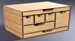 Organizer E0023857 file cdr and dxf pdf free vector download for Laser cut