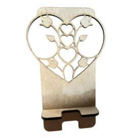 Phone stand E0023895 file cdr and dxf pdf free vector download for Laser cut