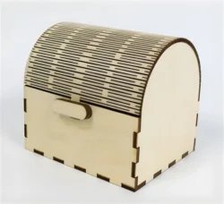 Storage box E0023898 file cdr and dxf pdf free vector download for Laser cut