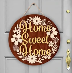 Sweet home E0023878 file cdr and dxf pdf free vector download for Laser cut