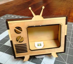 TV lamp E0023853 file cdr and dxf pdf free vector download for Laser cut plasma