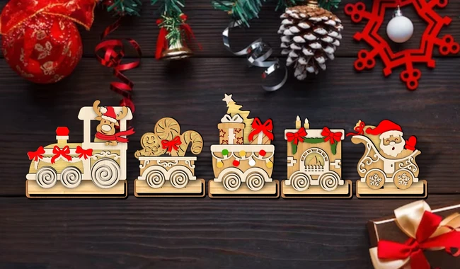 Christmas train E0024026 file cdr and dxf pdf free vector download for laser cut 5 Christmas train E0024026 file cdr and dxf pdf free vector download for laser cut