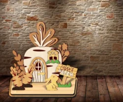 Easter stand E0023978 file cdr and dxf pdf free vector download for laser cut