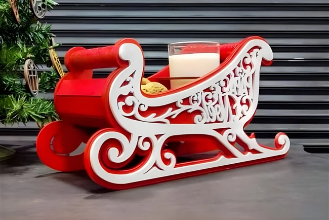 Sleigh E0024048 file cdr and dxf pdf free vector download for laser cut