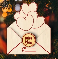 Valentine Holder E0024021 file cdr and dxf pdf free vector download for laser cut