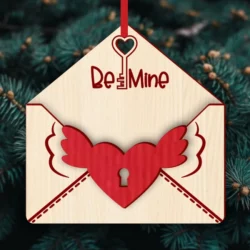 Valentine Holder E0024029 file cdr and dxf pdf free vector download for laser cut