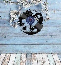 Wall Clock E0024075 file cdr and dxf pdf free vector download for laser cut