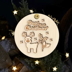 Advent Calendar E0024096 file cdr and dxf pdf free vector download for laser cut