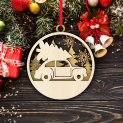 Chirtmas ball E0024159 file cdr and dxf pdf free vector download for laser cut