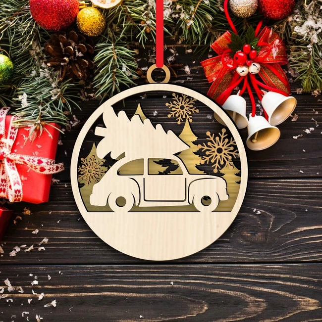 Chirtmas ball E0024159 file cdr and dxf pdf free vector download for laser cut