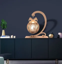 Chirtmas lamp E0024155 file cdr and dxf pdf free vector download for laser cut