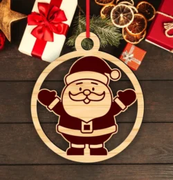 Christmas ornament E0024210 file cdr and dxf pdf free vector download for laser cut