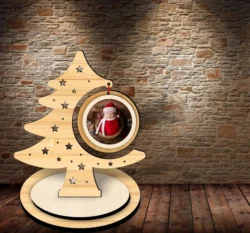 Christmas photo frame E0024098 file cdr and dxf pdf free vector download for laser cut