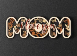 Multilayer Mom E0024112 file cdr and dxf pdf free vector download for laser cut