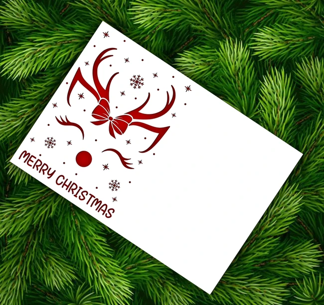 Christmas card E0024364 file cdr and dxf pdf free vector download for laser cutChristmas card E0024364 file cdr and dxf pdf free vector download for laser cut