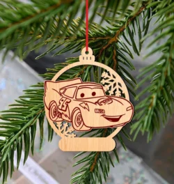 Bola Cars Disney Christmas Ball E0024458 file cdr and dxf pdf free vector download for laser cut