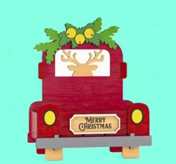 Christmas Mini Crate E0024418 file cdr and dxf pdf free vector download for laser cut