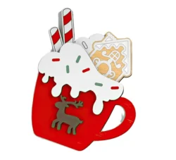 Hot Cocoa Christmas Elements E0024421 file cdr and dxf pdf free vector download for laser cut