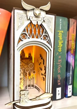 Quidditch cup book nook E0024396 file cdr and dxf pdf free vector download for laser cut