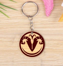 Aries Zodiac Keychain L0000018 file cdr and dxf pdf free vector download for laser cut
