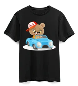 Bear Driving Car L0000139 file cdr and eps svg free vector download for print