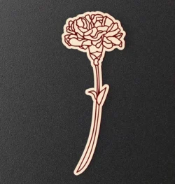Carnation L0000073 file cdr and dxf pdf free vector download for laser cut