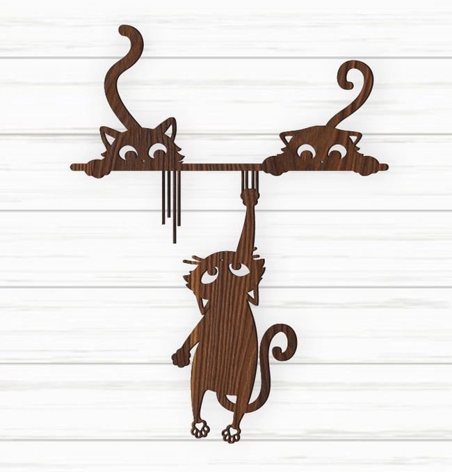 Cat L0000202 file cdr and dxf pdf free vector download for laser cut