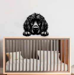 Cocker Spaniel dog E0024682 file cdr and dxf free vector download for laser cut plasma