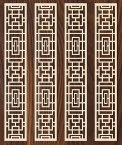 Design pattern panel screen E0024744 file cdr and dxf pdf free vector download for Laser cut cnc