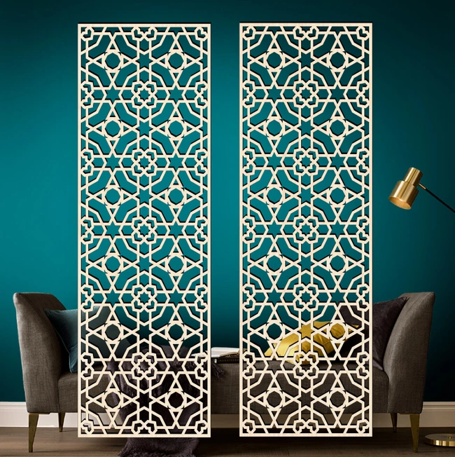 Design pattern panel screen E0024730 file cdr and dxf pdf free vector download for Laser cut CNC