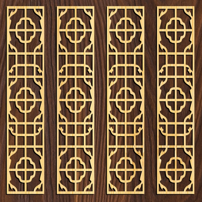 Design pattern panel screen E0024735 file cdr and dxf pdf free vector download for Laser cut 1 Design pattern panel screen E0024735 file cdr and dxf pdf free vector download for Laser cut