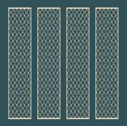 Design pattern panel screen E0024739 file cdr and dxf pdf free vector download for Laser cut cnc