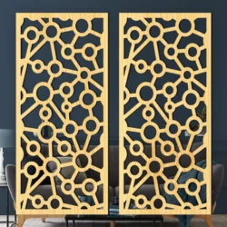 Design pattern panel screen E0024741 file cdr and dxf pdf free vector download for Laser cut cnc