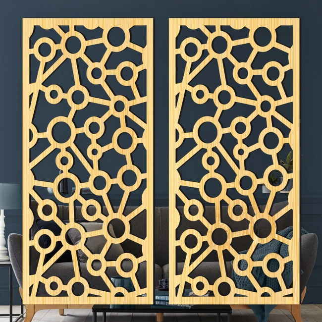 Design pattern panel screen E0024741 file cdr and dxf pdf free vector download for Laser cut cnc