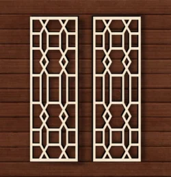 Design pattern panel screen E0024757 file cdr and dxf pdf free vector download for Laser cut CNC