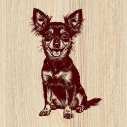 Dog E0024785 file cdr and dxf free vector download for laser engraving machines