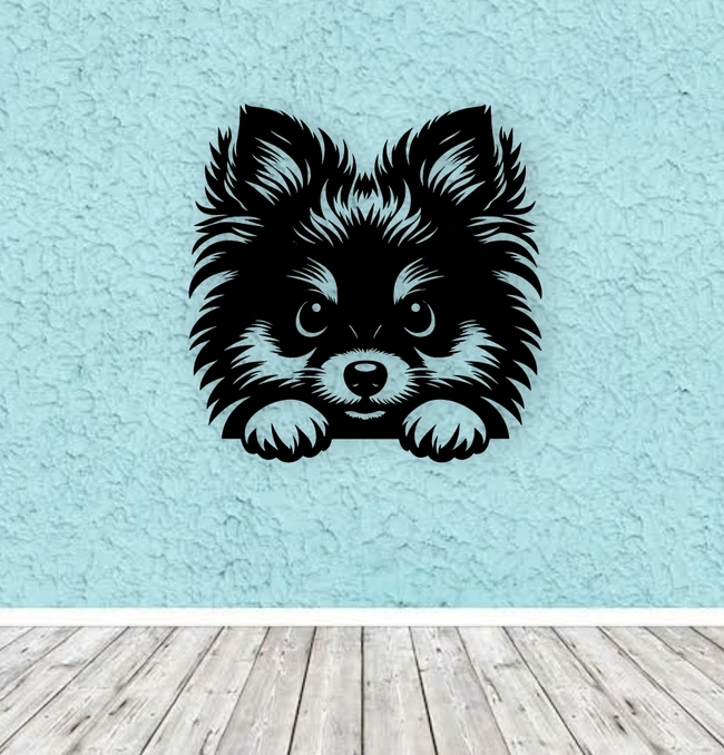 Dog Wall Decor E0024679 file cdr and dxf pdf free vector download for laser cut plasma