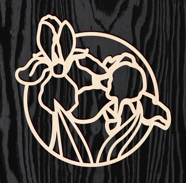 Flower L0000081 file cdr and dxf pdf free vector download for laser cut 5 Flower L0000081 file cdr and dxf pdf free vector download for laser cut